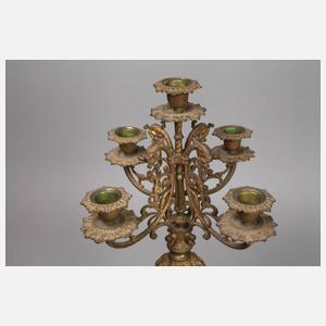 Paar Biedermeier-Kerzenleuchter