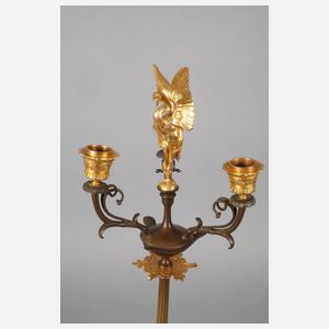 Paar klassizistische Kerzenleuchter