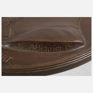 A. Heinrich, Wandplakette Franz Schubert