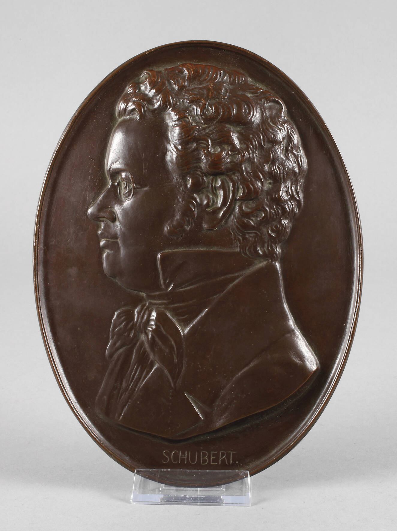 A. Heinrich, Wandplakette Franz Schubert