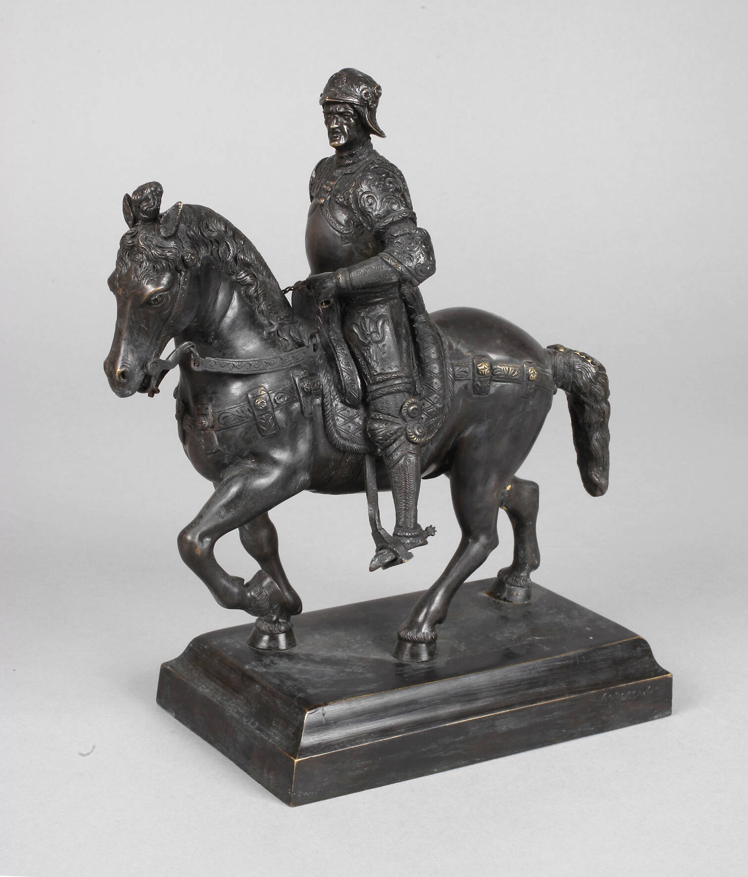 nach Andrea del Verrochio, Reiterstandbild des Bartolomeo Colleoni