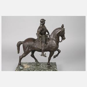 nach Andrea del Verrochio, Reiterstandbild des Bartolomeo Colleoni