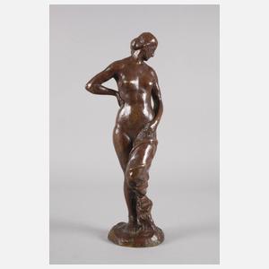 Kurt Kluge, stehender weiblicher Akt