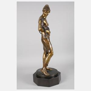 Prof. Gerhard Adolf Janensch, Salonfigur Diana mit Rehkitz