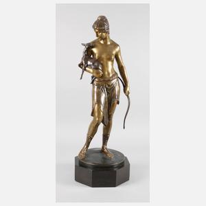 Prof. Gerhard Adolf Janensch, Salonfigur Diana mit Rehkitz