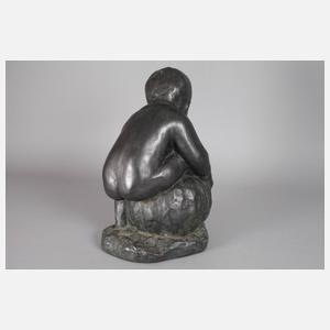 Philipp Basche, Putto auf Kürbis