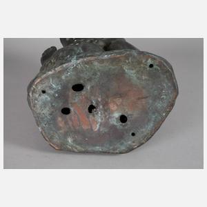 Philipp Basche, Putto auf Kürbis