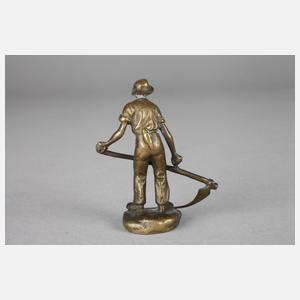 Miniaturbronze Schnitter