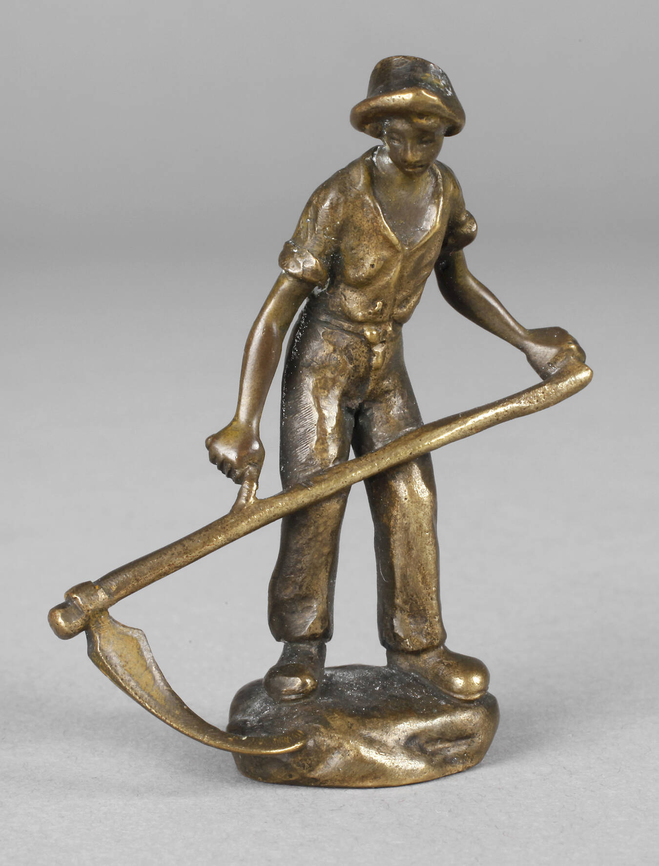 Miniaturbronze Schnitter