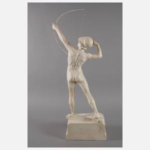 Ferdinand Lugerth, Bogenschütze