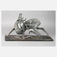 Abstrakte Hirschplastik111