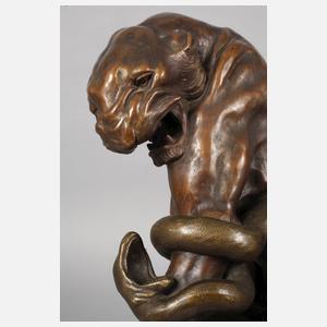 Thomas François Cartier, Kämpfender Löwe