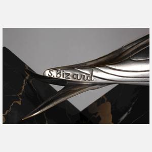 Susanne Bizard, Buchstützen als Vögel