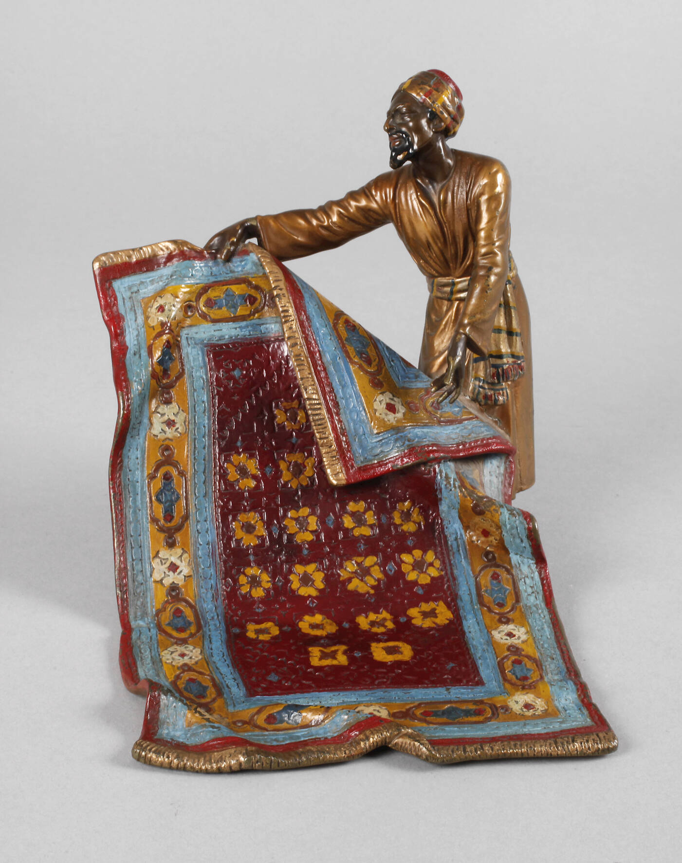 Wiener Bronze Teppichhändler