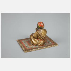 Wiener Bronze Orientale mit Wasserpfeife