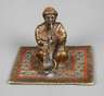 Wiener Bronze Orientale mit Wasserpfeife