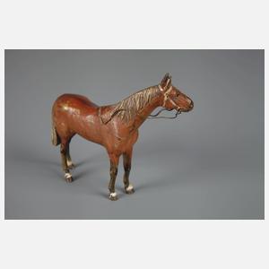 Wiener Bronze stehendes Pferd