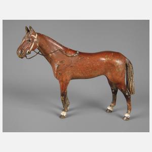 Wiener Bronze stehendes Pferd