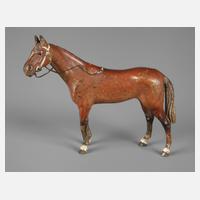 Wiener Bronze stehendes Pferd111