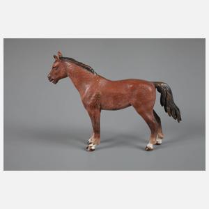 Wiener Bronze stehendes Pferd