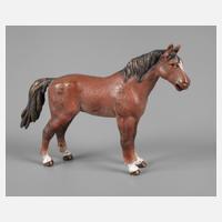Wiener Bronze stehendes Pferd111