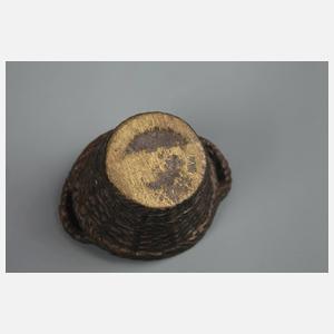 Wiener Bronze Katze und Korb