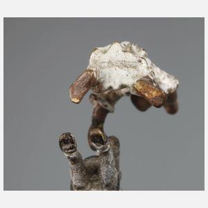 Wiener Bronze Eselskarren