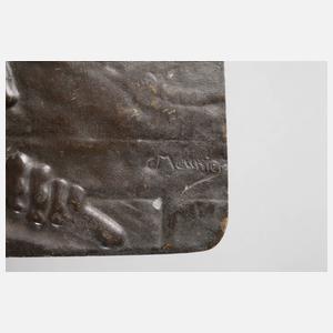 Constantin Emilé Meunier, Reliefbildplatte ”Le Mineur”