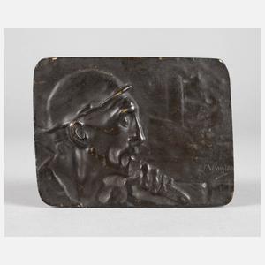 Constantin Emilé Meunier, Reliefbildplatte ”Le Mineur”