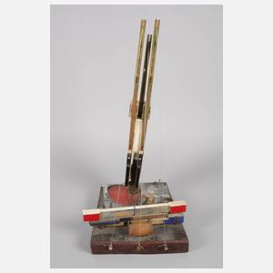 Günther Huniat attr., abstrakte Komposition