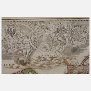 Johann Baptista Homann, Kupferstichkarte Preußen