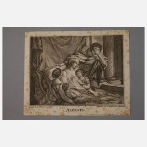 Margaretha Grunelius, "Alceste" nach Tischbein