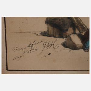 James Duffield Harding, Mainkai in Frankfurt a. M.