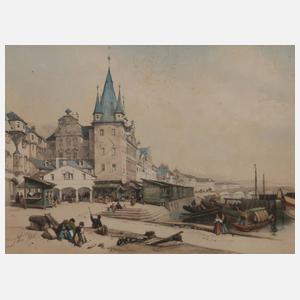 James Duffield Harding, Mainkai in Frankfurt a. M.