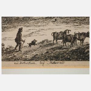 Stephan von Stengel, "Der Wetterstein bei Mittenwald"