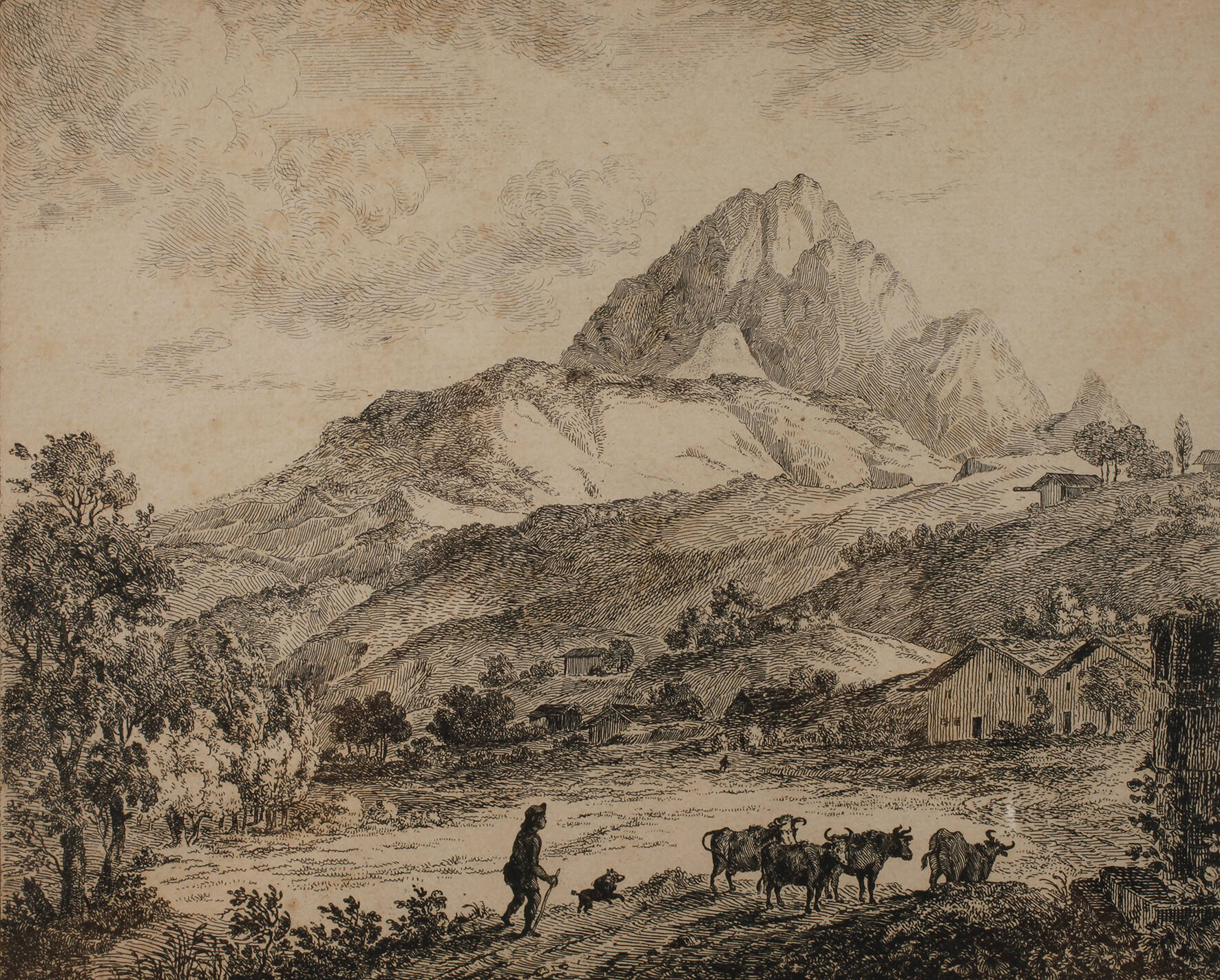 Stephan von Stengel, "Der Wetterstein bei Mittenwald"