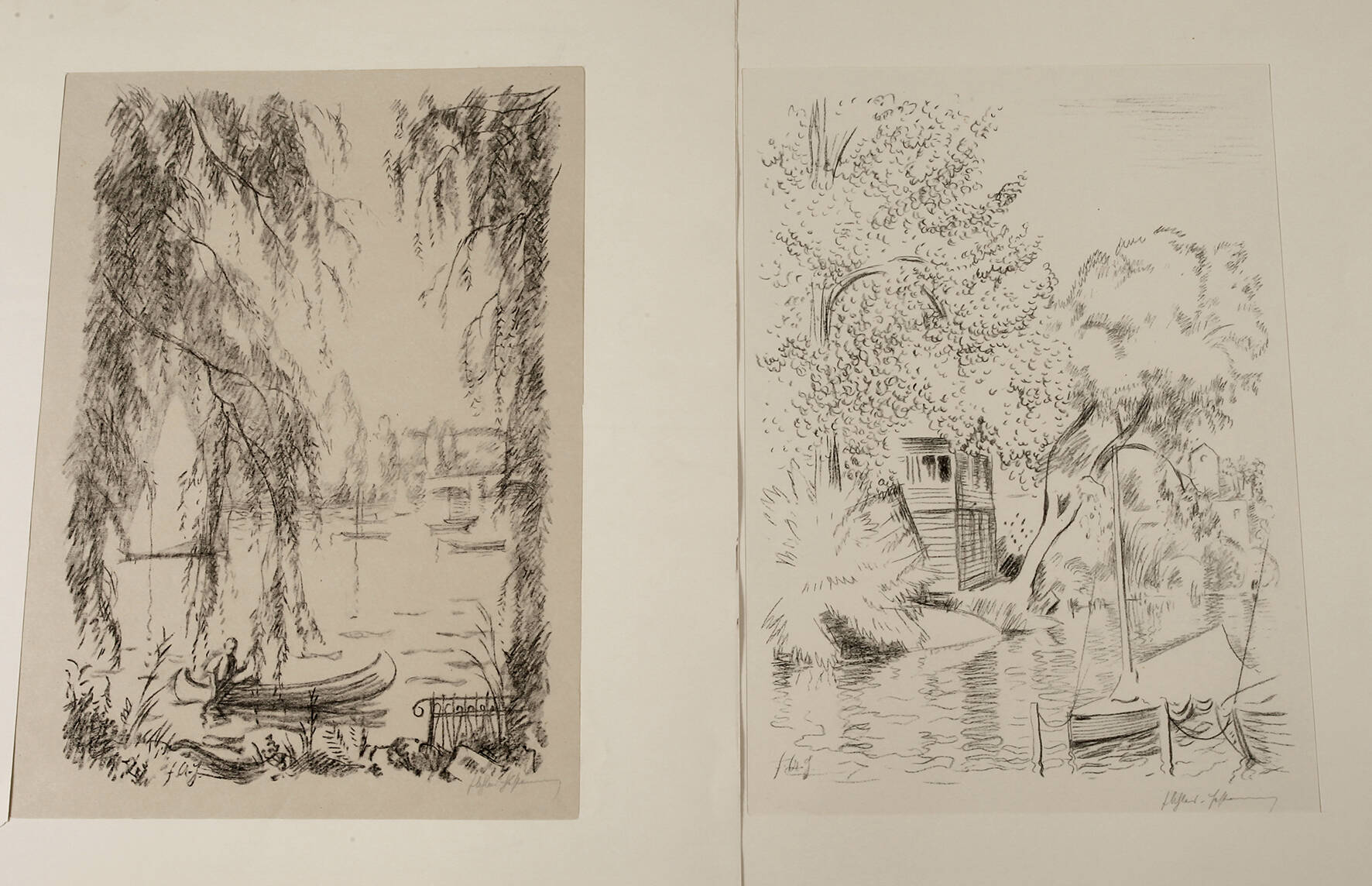 Prof. Friedrich Ahlers-Hestermann, Paar Alstermotive