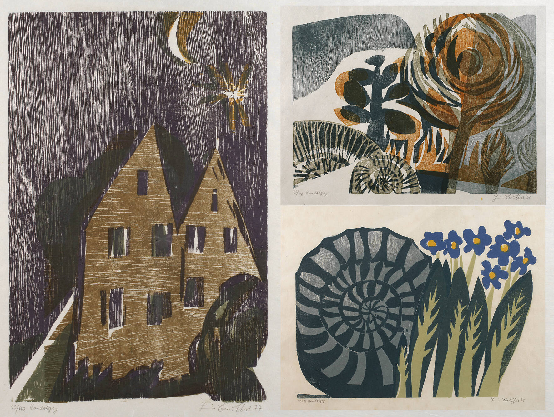 Heiner Bauschert, Konvolut Graphiken