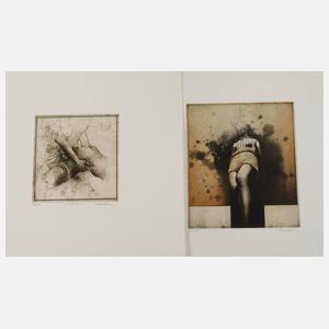 Klaus Böttger, Paar Radierungen