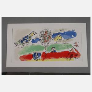 Marc Chagall, "le fleuve vert"