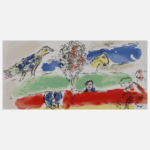 Marc Chagall, "le fleuve vert"