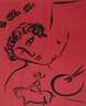 Marc Chagall, Frauenkopf