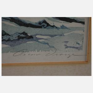 Oscar Droege, Im Winterwald