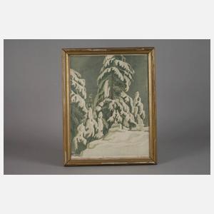 Gertrud Fredrich, Winterwald