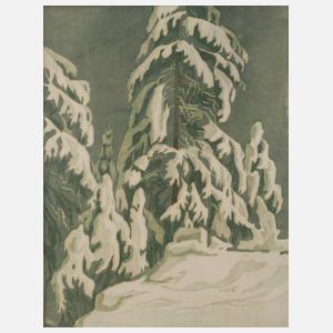 Gertrud Fredrich, Winterwald