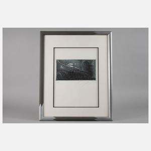 Prof. Ernst Fuchs, „Eros im Flug"