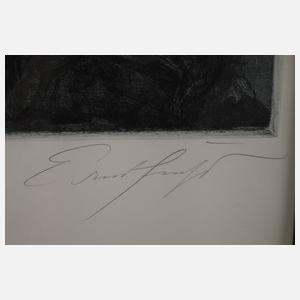 Prof. Ernst Fuchs, „Eros im Flug"