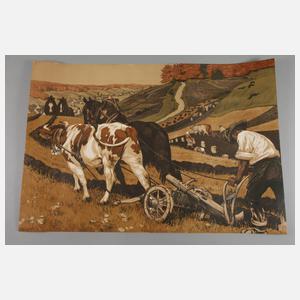 Prof. Walter Georgi, zwei großformatige Graphiken