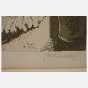 Kurt Hilscher, "Vor dem Auftritt"