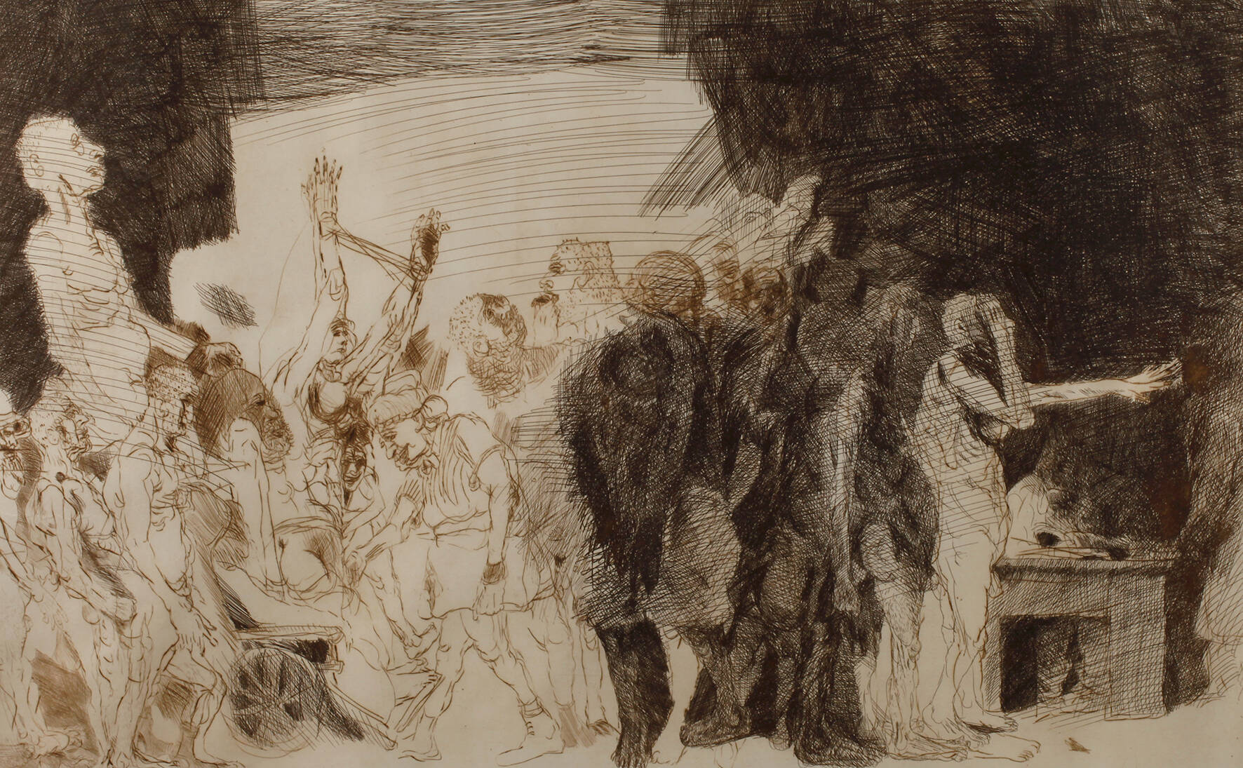 Prof. Alfred Hrdlicka, "Der Transport"